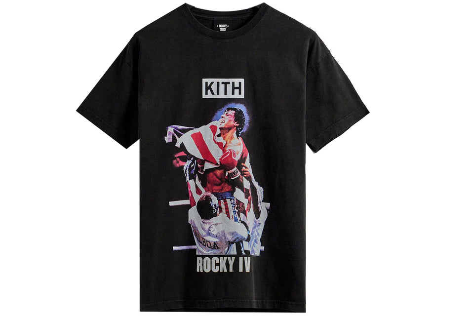 Rocky IV Vintage Tee Black