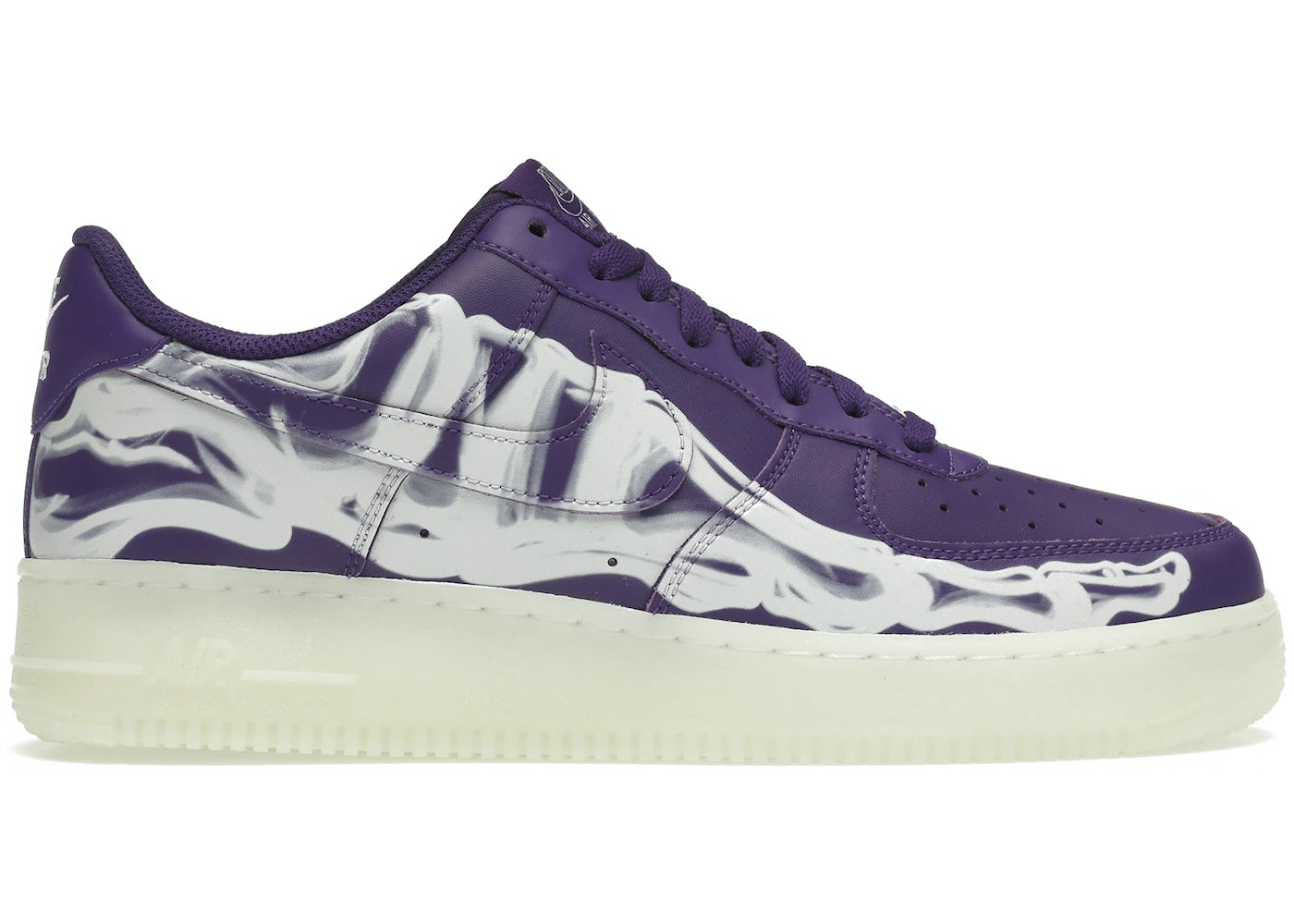 Air Force 1 Low '07 QS Purple Skeleton Halloween (2021)