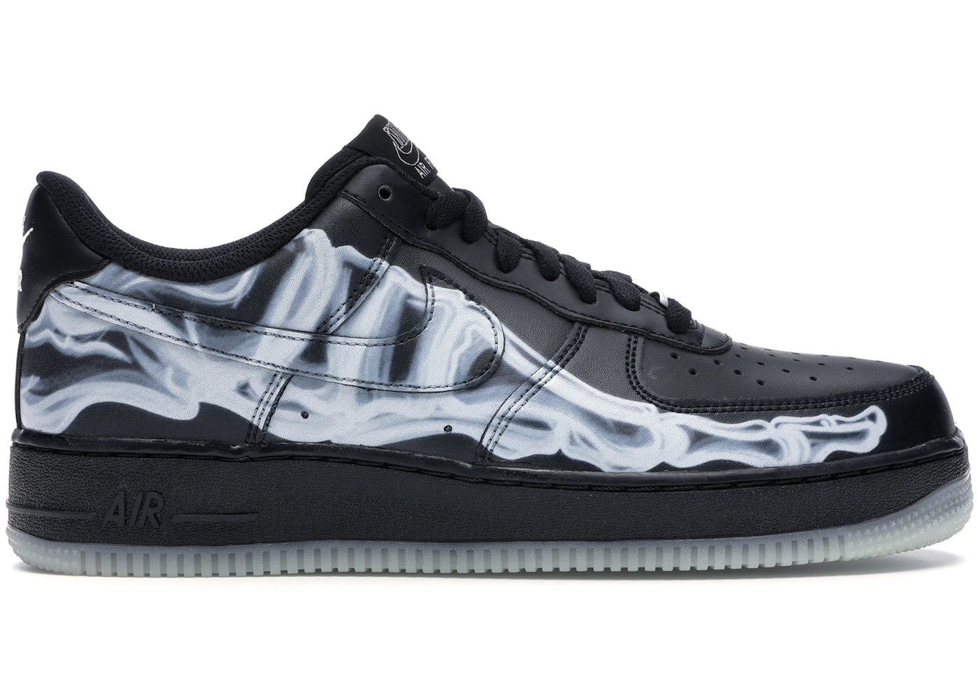 Air Force 1 Low Black Skeleton