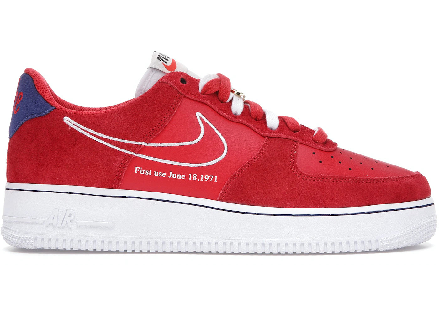 Air Force 1 Low First Use University Red