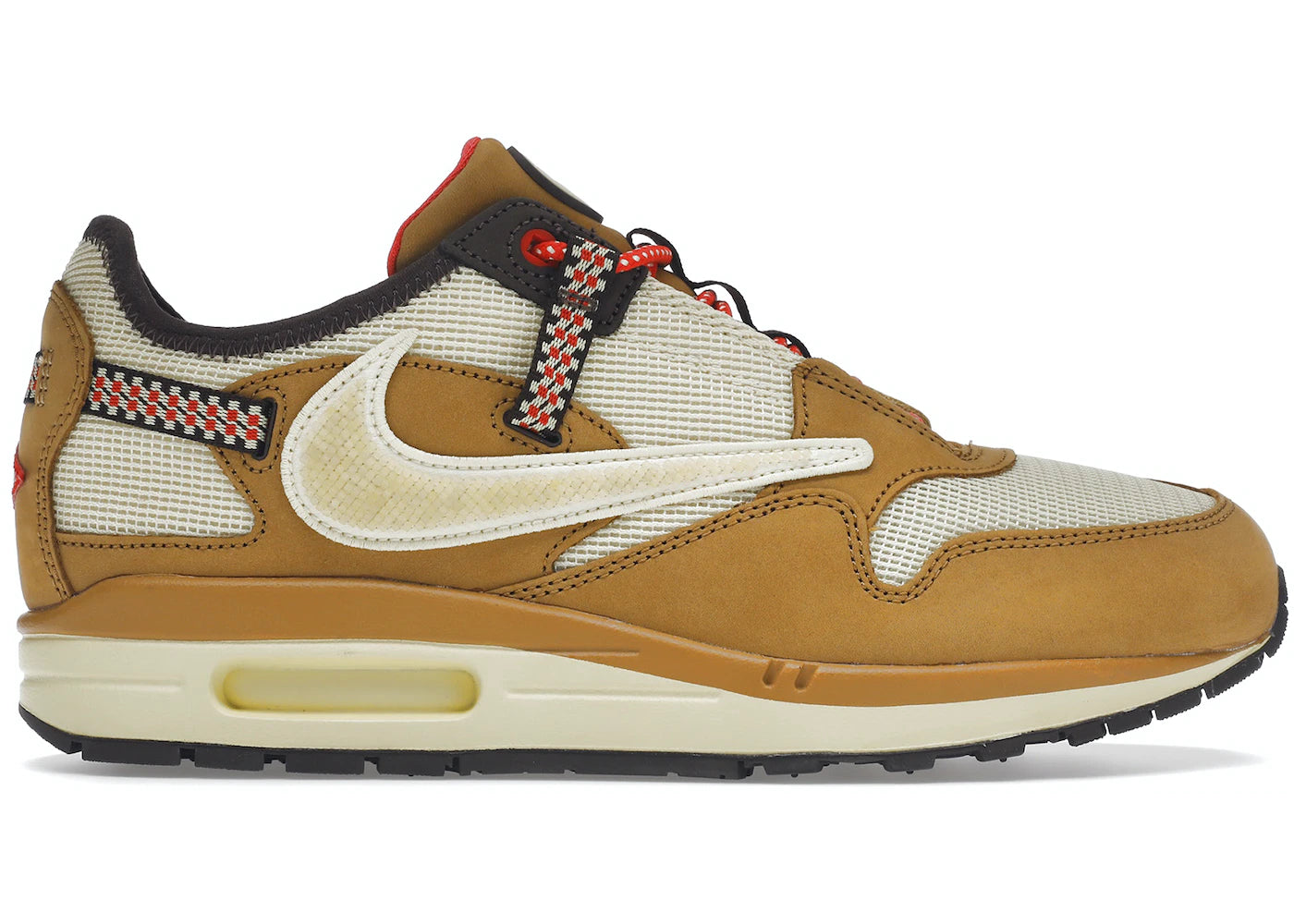 Air Max 1 Travis Scott Cactus Jack Wheat Lemon Drop