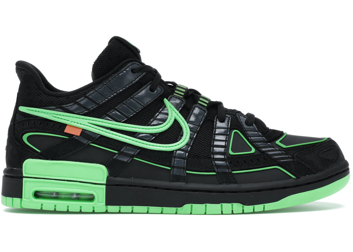 Air Rubber Dunk Off-White Green Strike