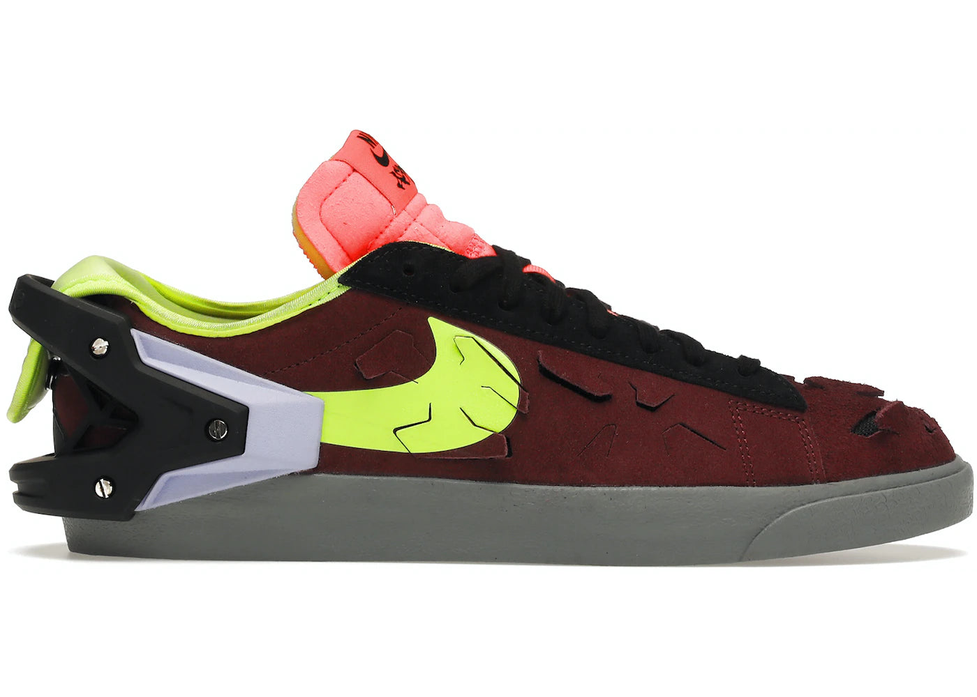 Blazer Low Acronym Night Maroon