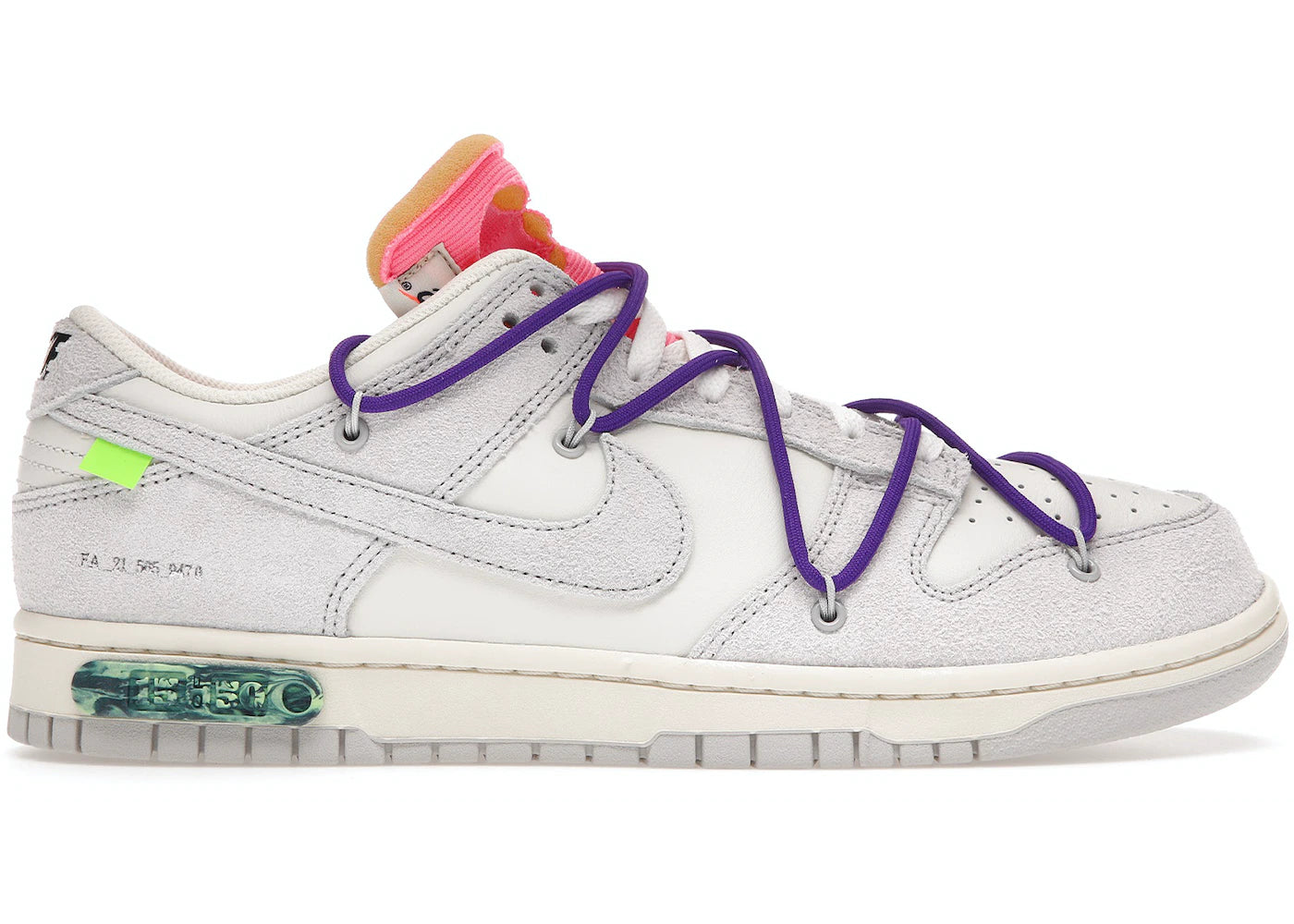 Dunk Low Off-White Lot 15