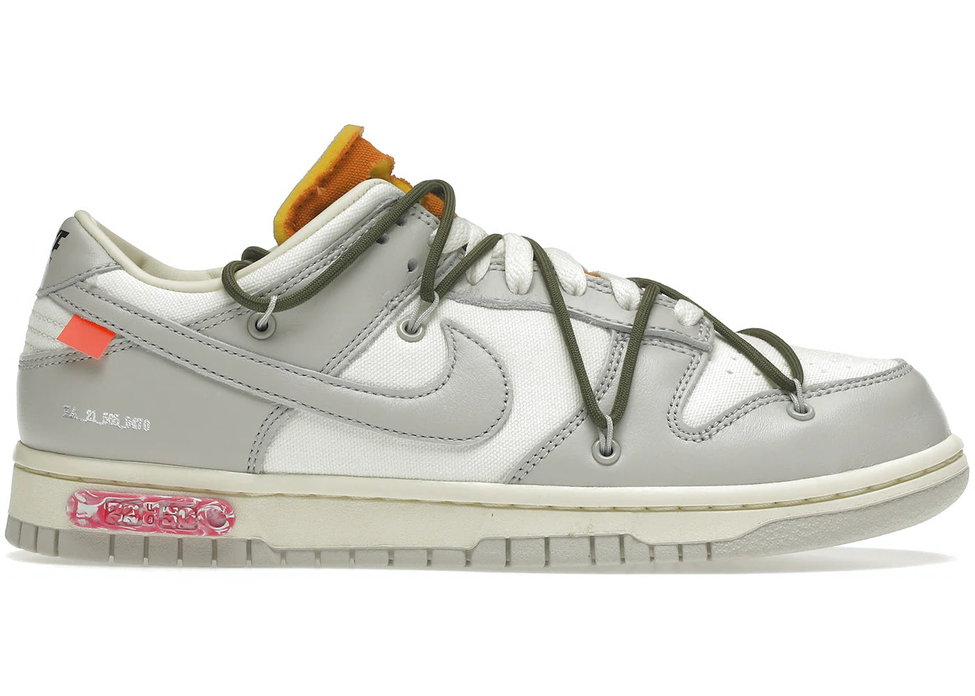 Dunk Low Off-White Lot 22