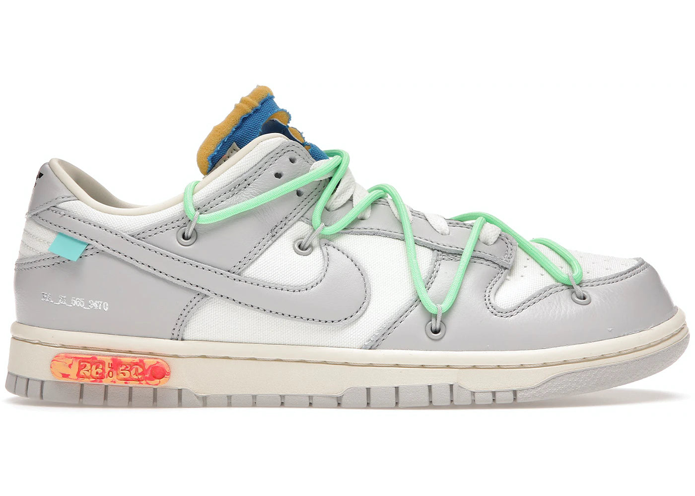 Dunk Low Off-White Lot 26