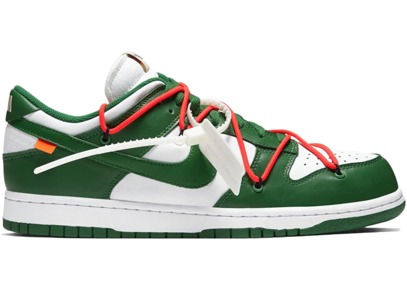 Dunk Low Off-White Pine Green