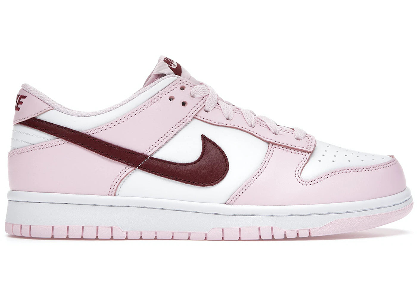 Dunk Low Pink Foam Red White (GS)