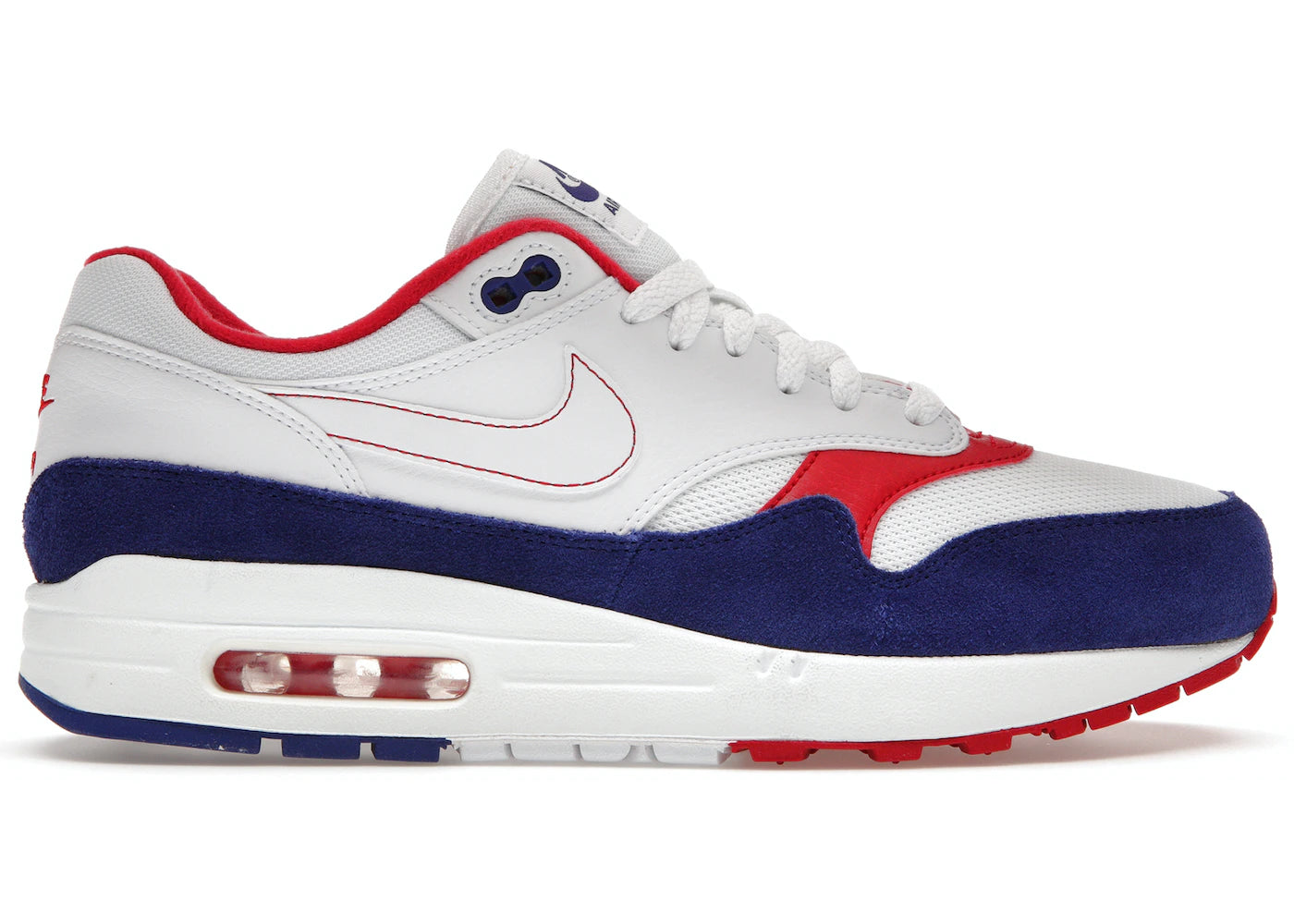 Air Max 1 White Red Blue