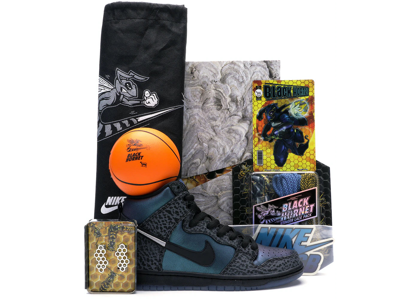 SB Dunk High Black Sheep Hornet (Special Packaging)