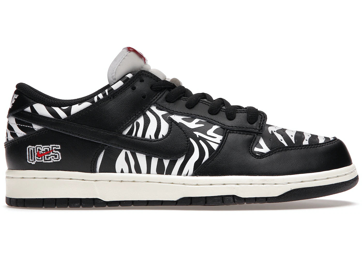 SB Dunk Low OG QS Quartersnacks Zebra