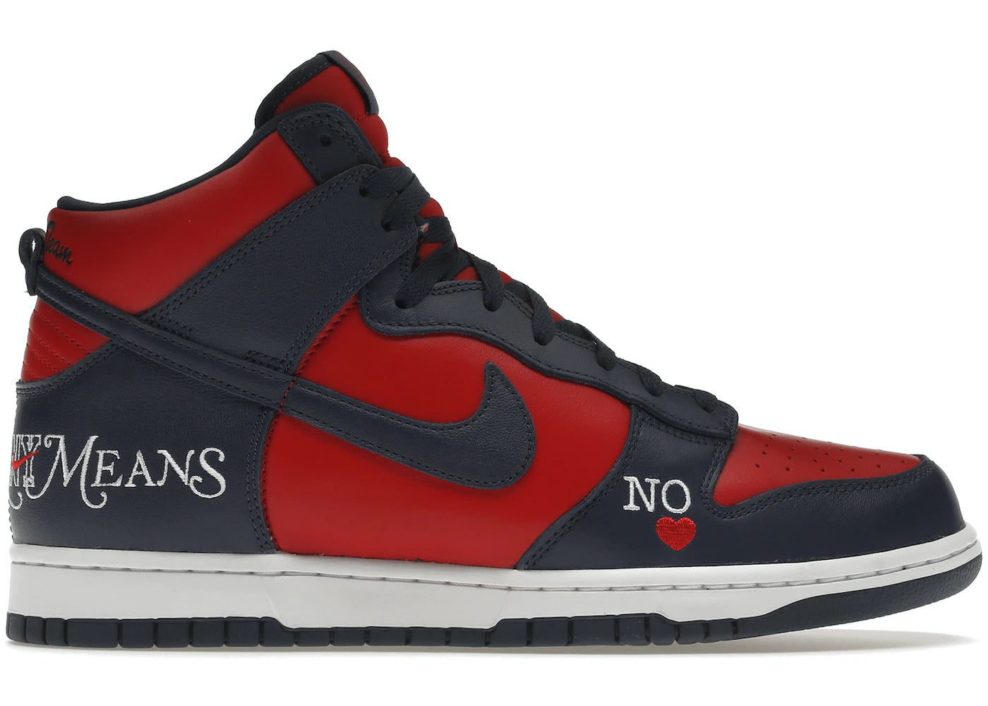 SB Dunk High Supreme By Any Means Navy