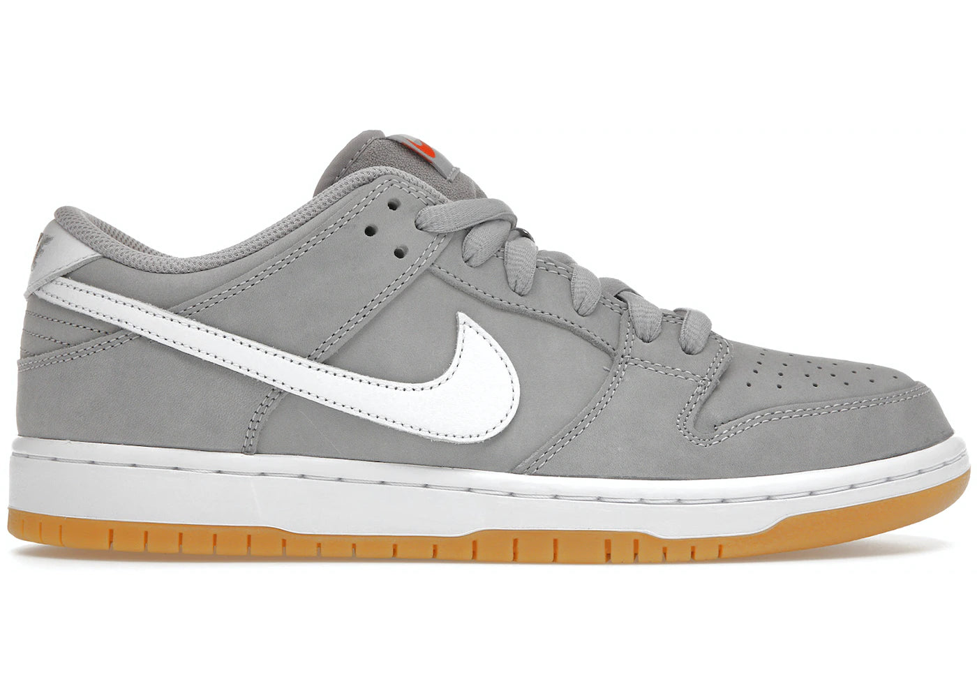 SB Dunk Low Pro ISO Orange Label Wolf Grey Gum