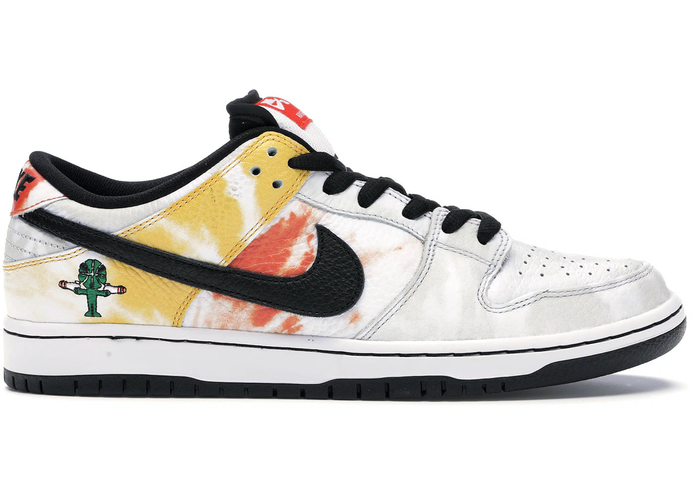 SB Dunk Low Raygun Tie-Dye White