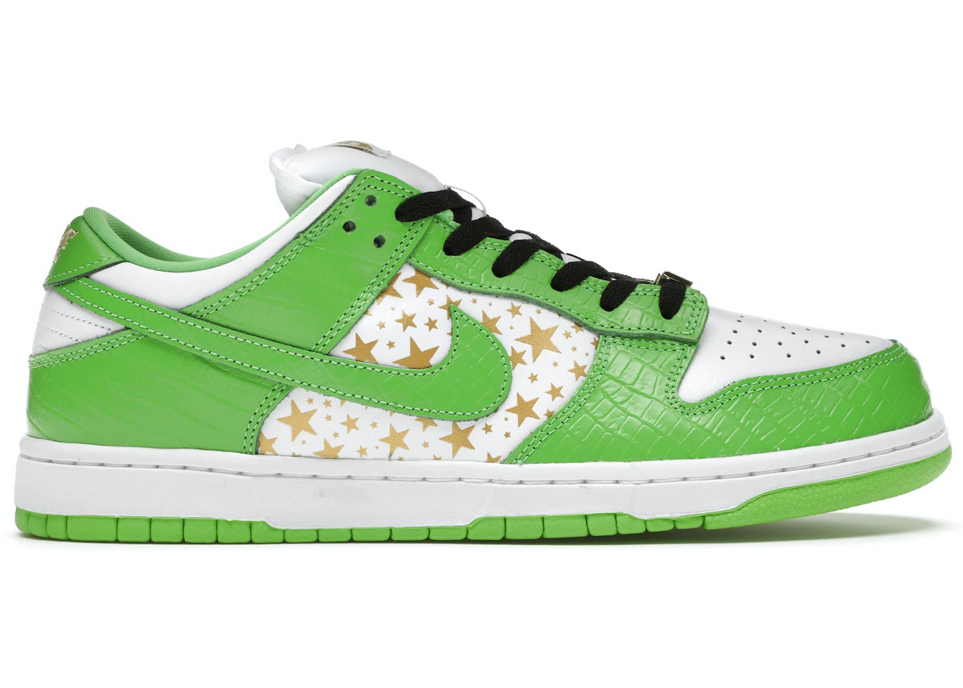 SB Dunk Low Supreme Stars Mean Green (2021)