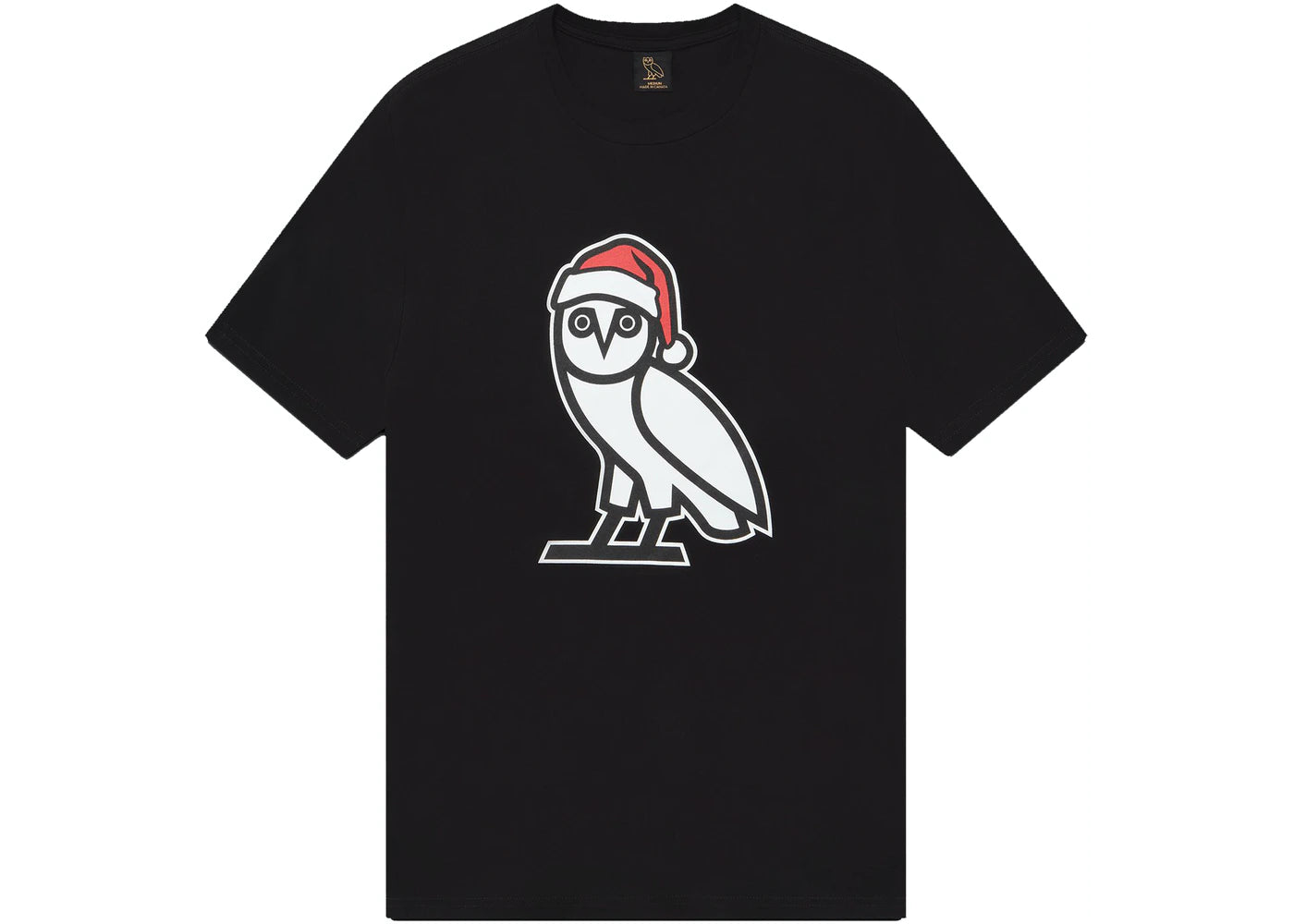 Holiday Owl T-shirt Black