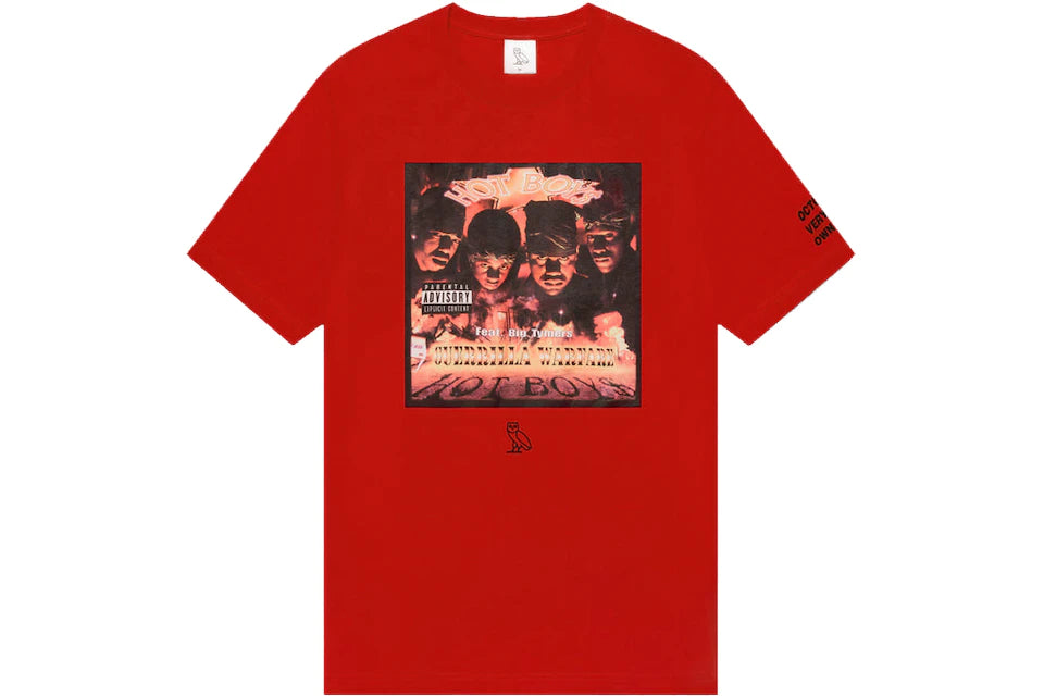 x Hot Boys T-shirt Red