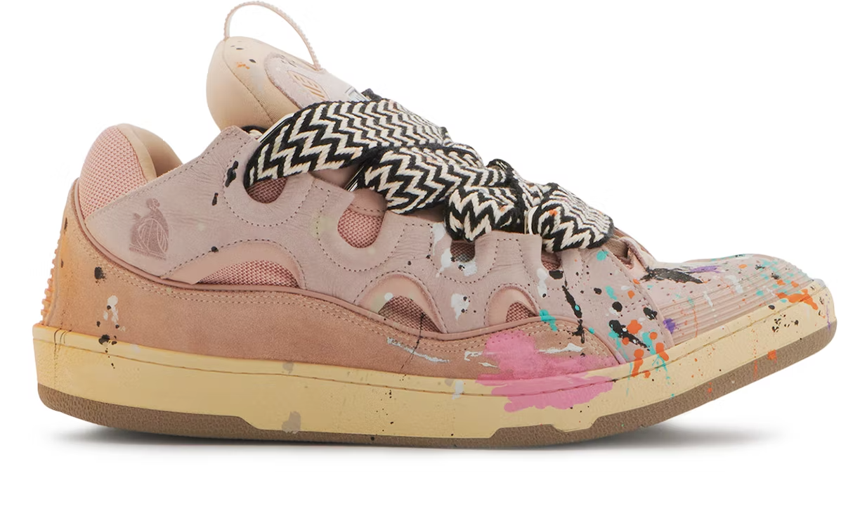 Lanvin Leather Curb Pale Pink Multi