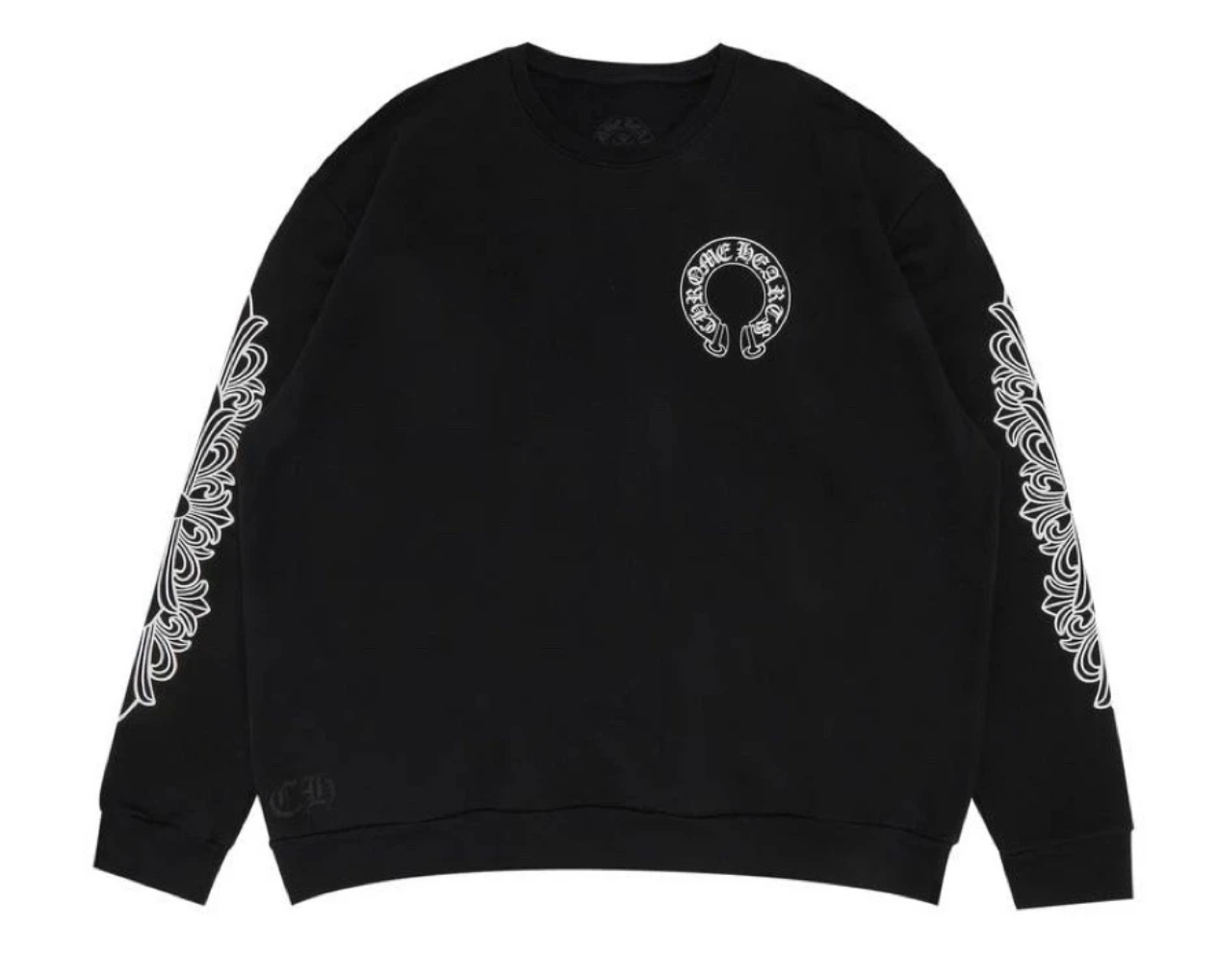 Horseshoe Crewneck Black