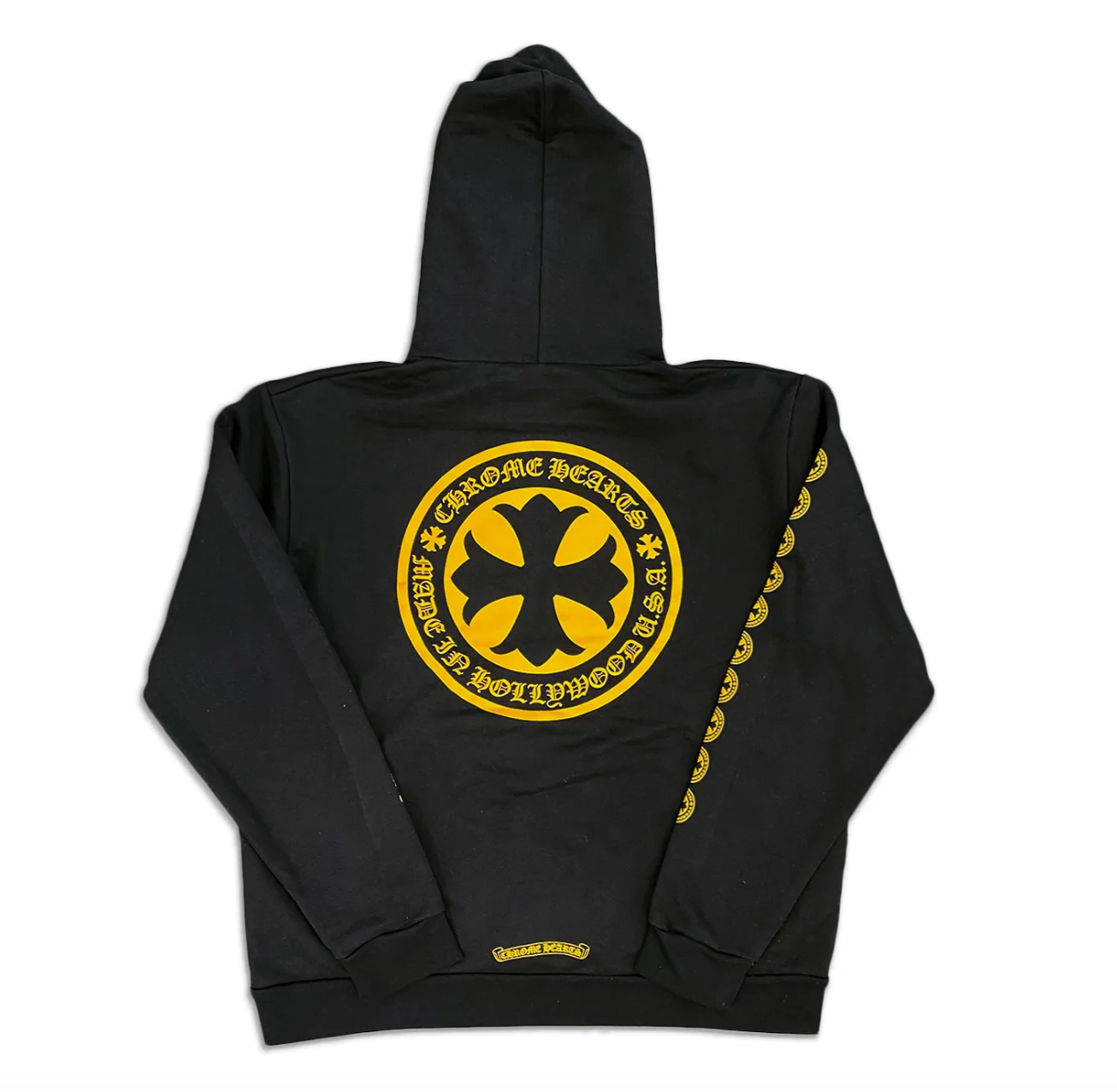 Hollywood Plus Hoodie Black/Yellow