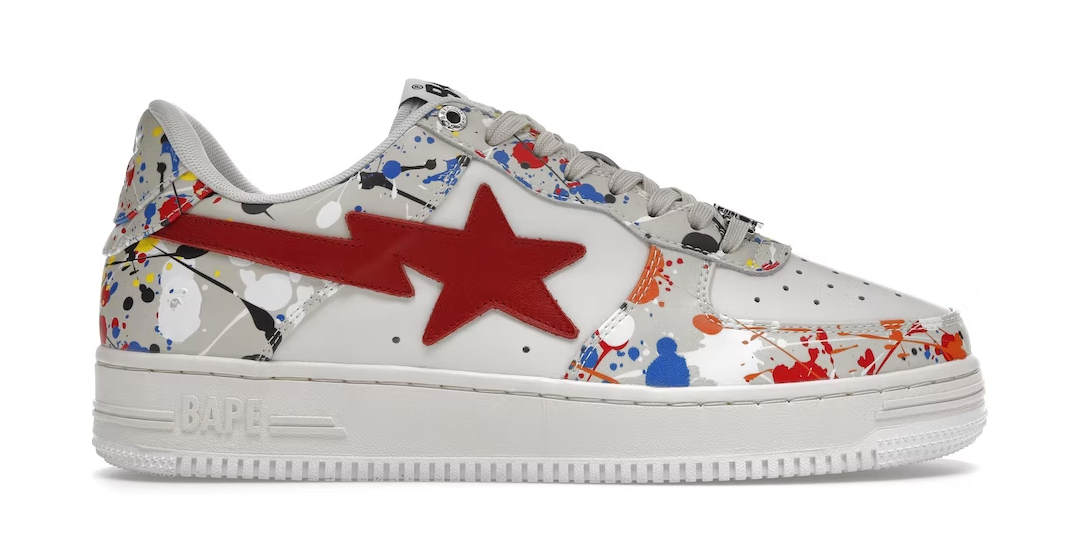 A Bathing Ape  Sta Paint Beige