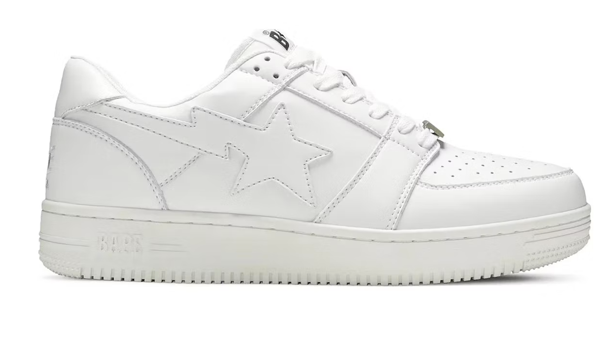 A Bathing Ape  Sta Low M2 White