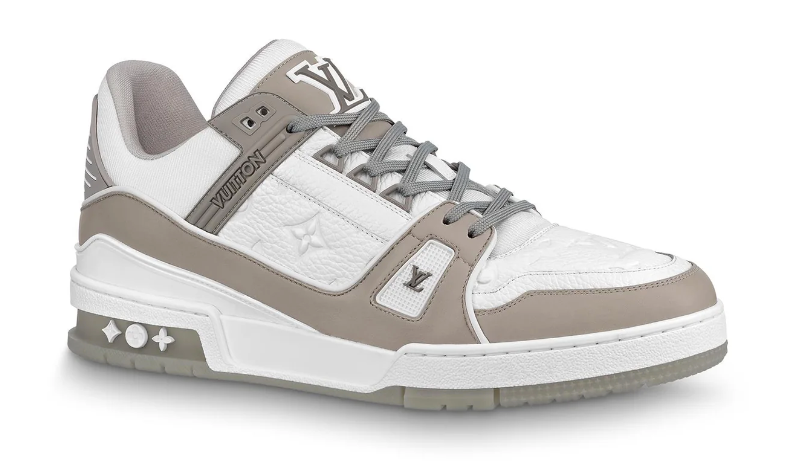 Louis Vuitton Trainer Low Grey/White