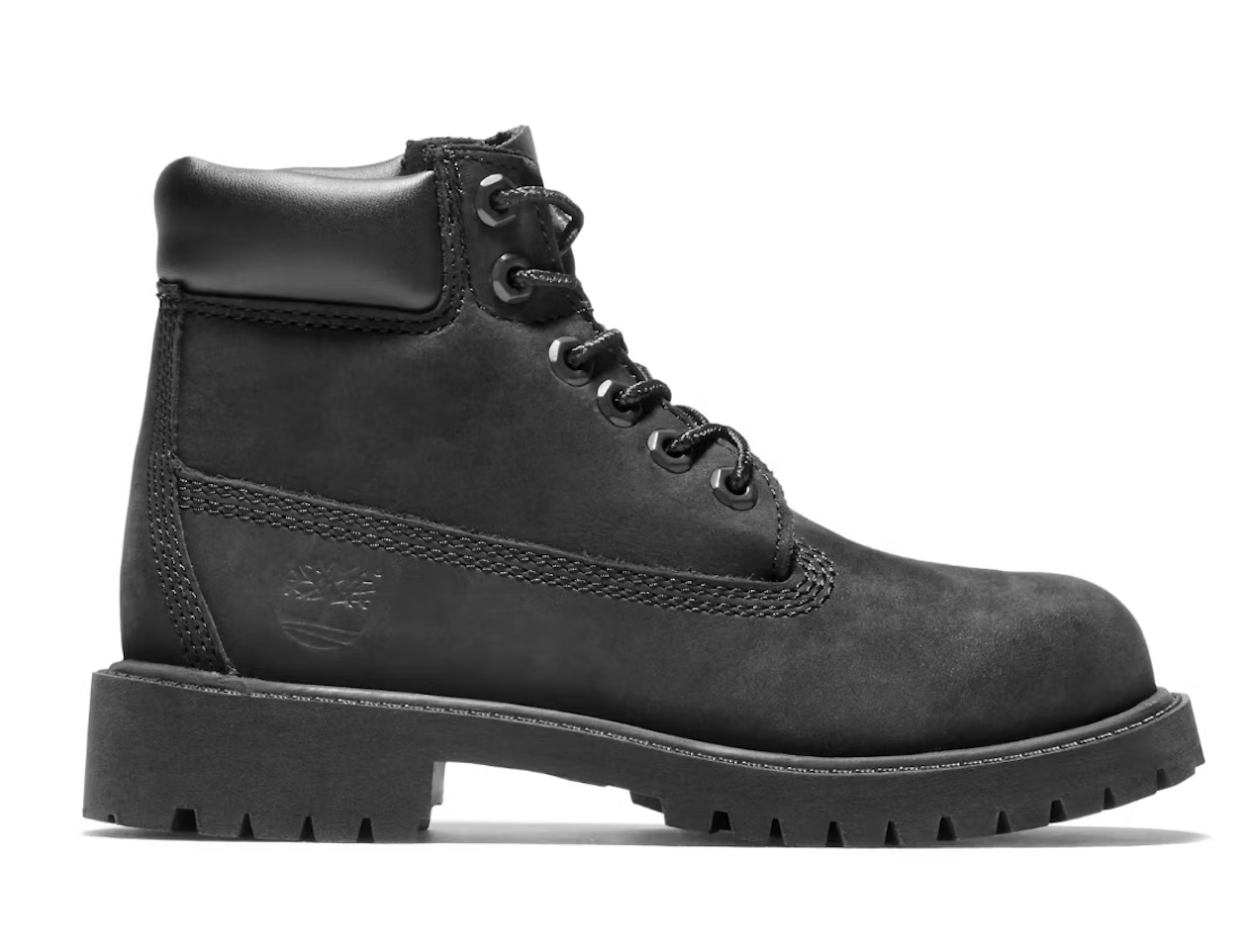 6" Premium Boot Black Nubuck (PS)