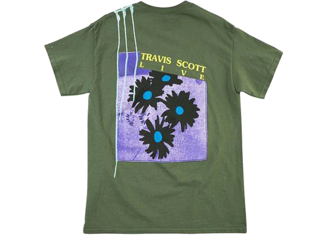 Astroworld Europe Exclusive T-Shirt Washed Green