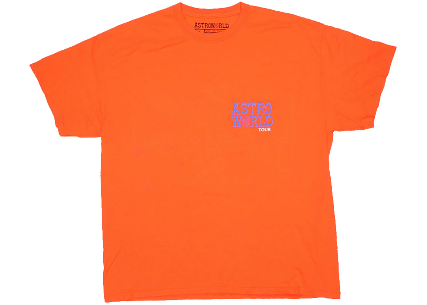 Astroworld MSG Exclusive T-shirt Orange