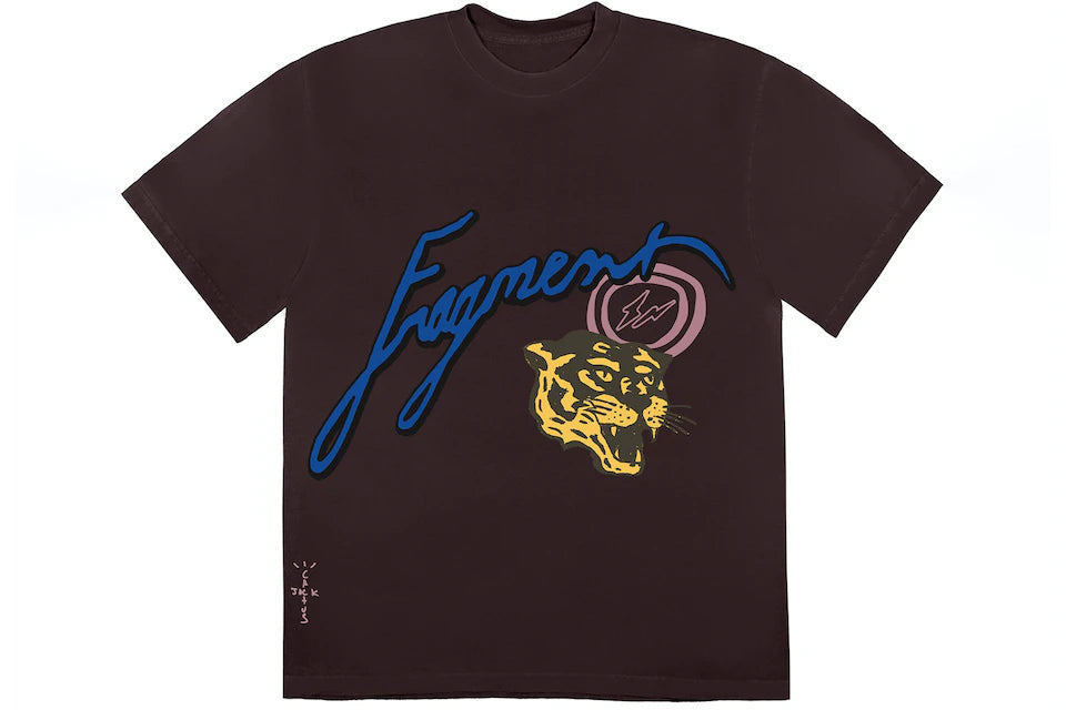 Cactus Jack For Fragment Icons Tee Brown