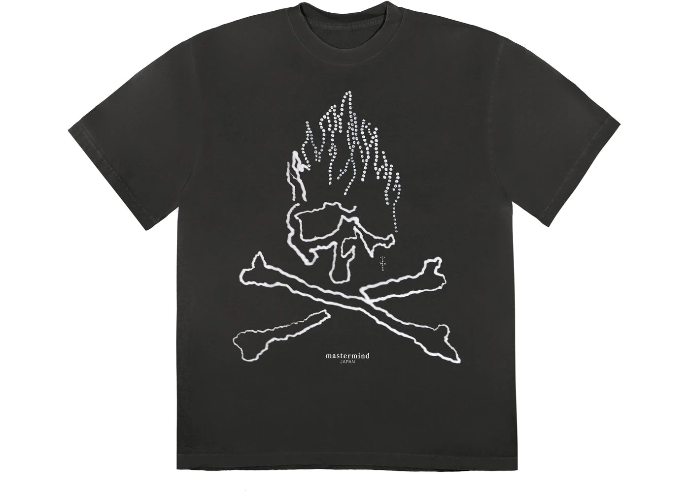 Cactus Jack For Mastermind Skull T-shirt Black