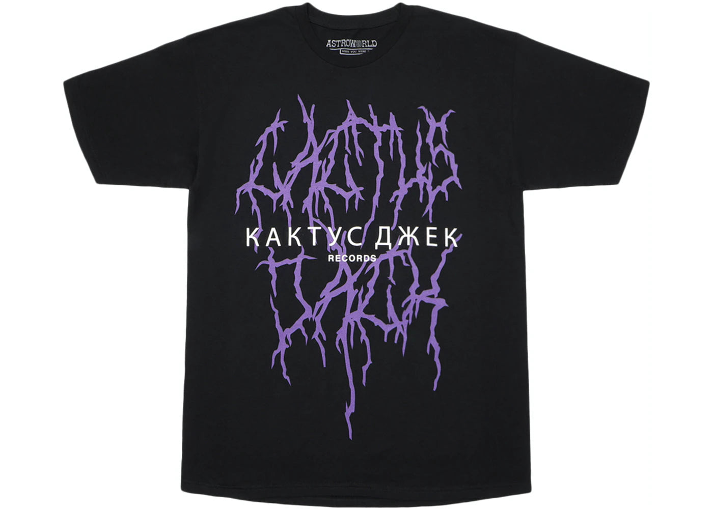 DJ Screw Lightning Tee Black