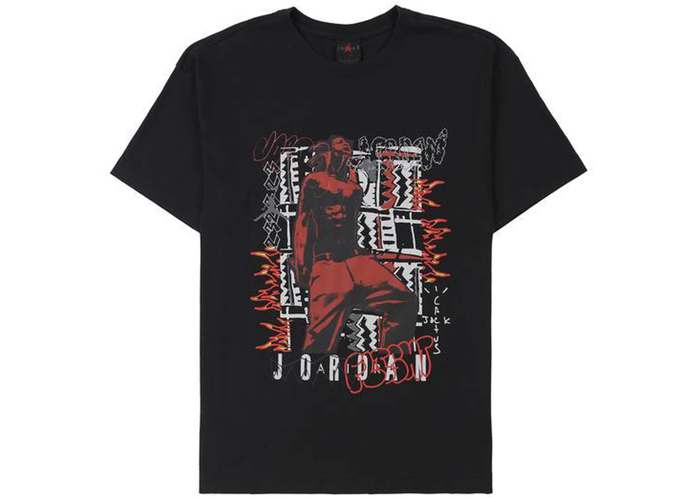 Travis Scott Jordan MJ 2 Tee Black