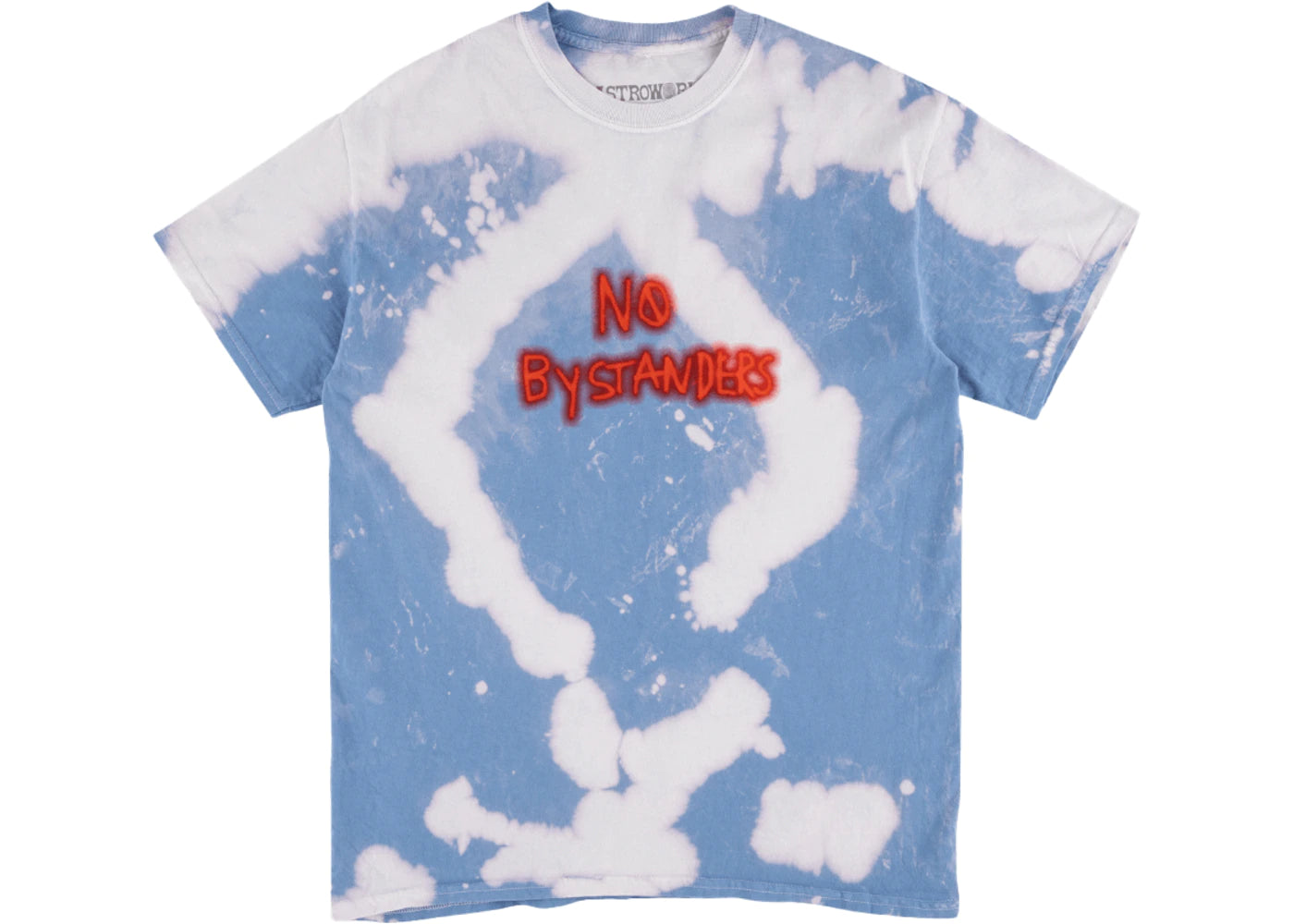 No Bystanders Tee Blue Tie Dye