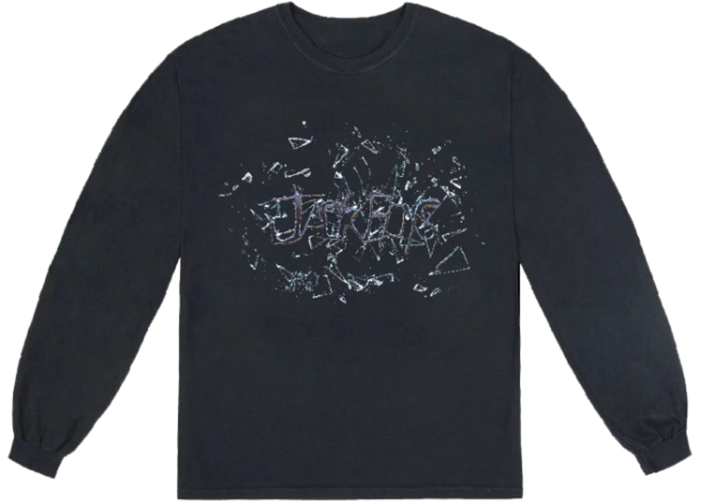 Jack Boys Shatter L/S T-shirt Black