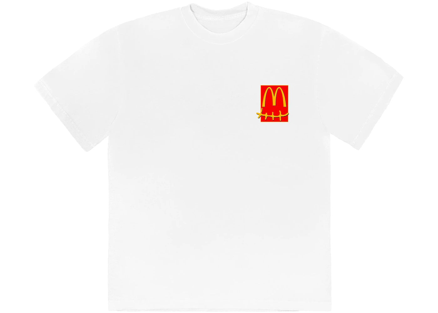 Travis Scott x McDonald's Action Figure Series T-shirt White