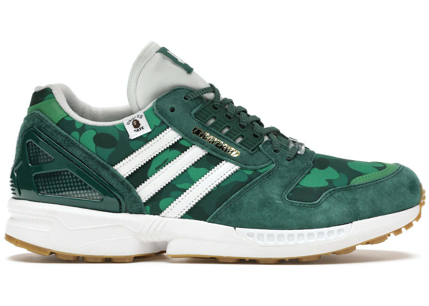 ZX 8000 Bape Undefeated Green