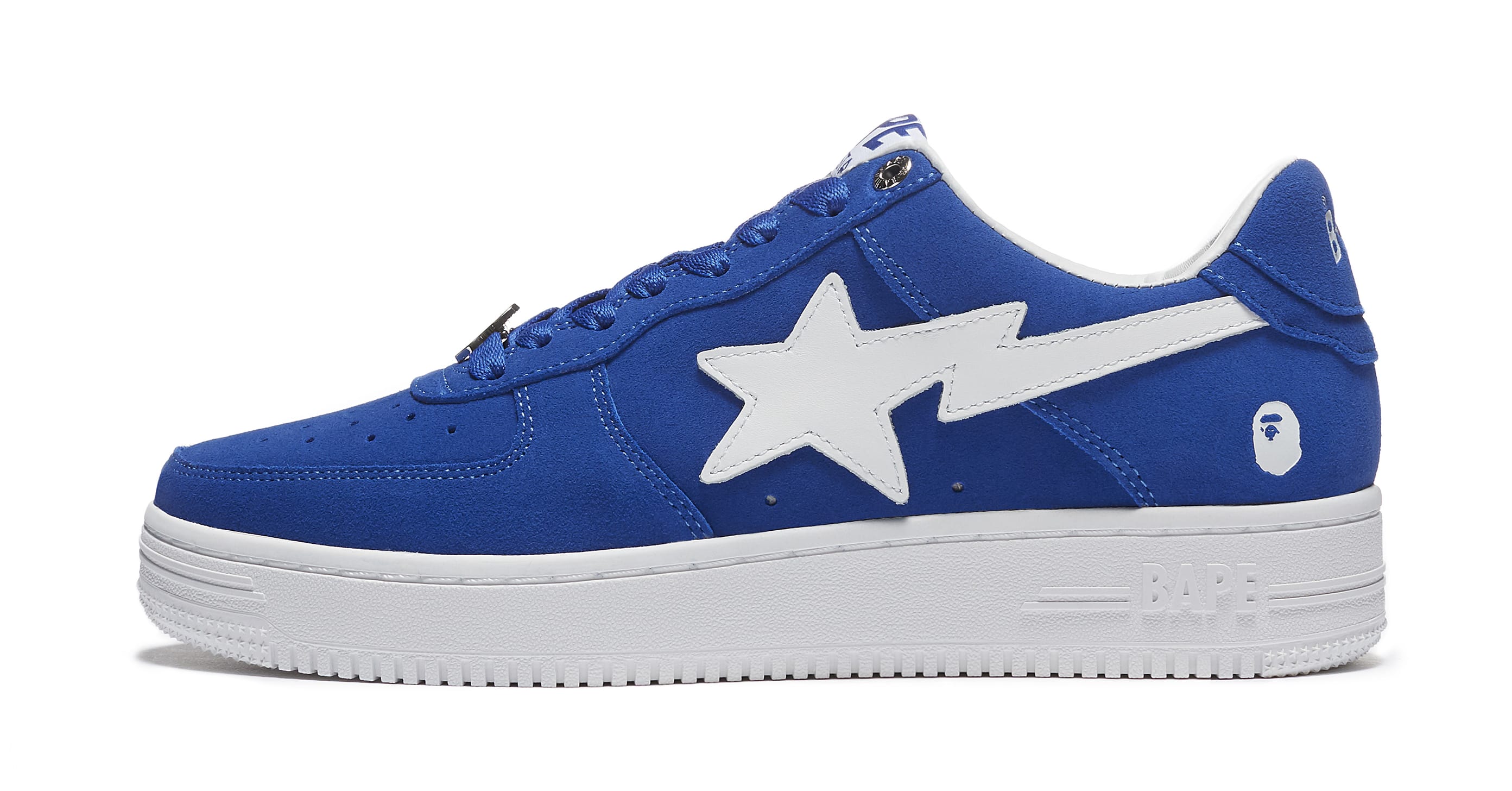 A Bathing Ape Bapesta Suede Blue