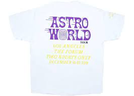 Astroworld LA Exclusive T-shirt White