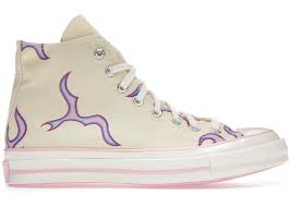 Chuck Taylor All-Star 70 Hi Golf Le Fleur Yellow Flame