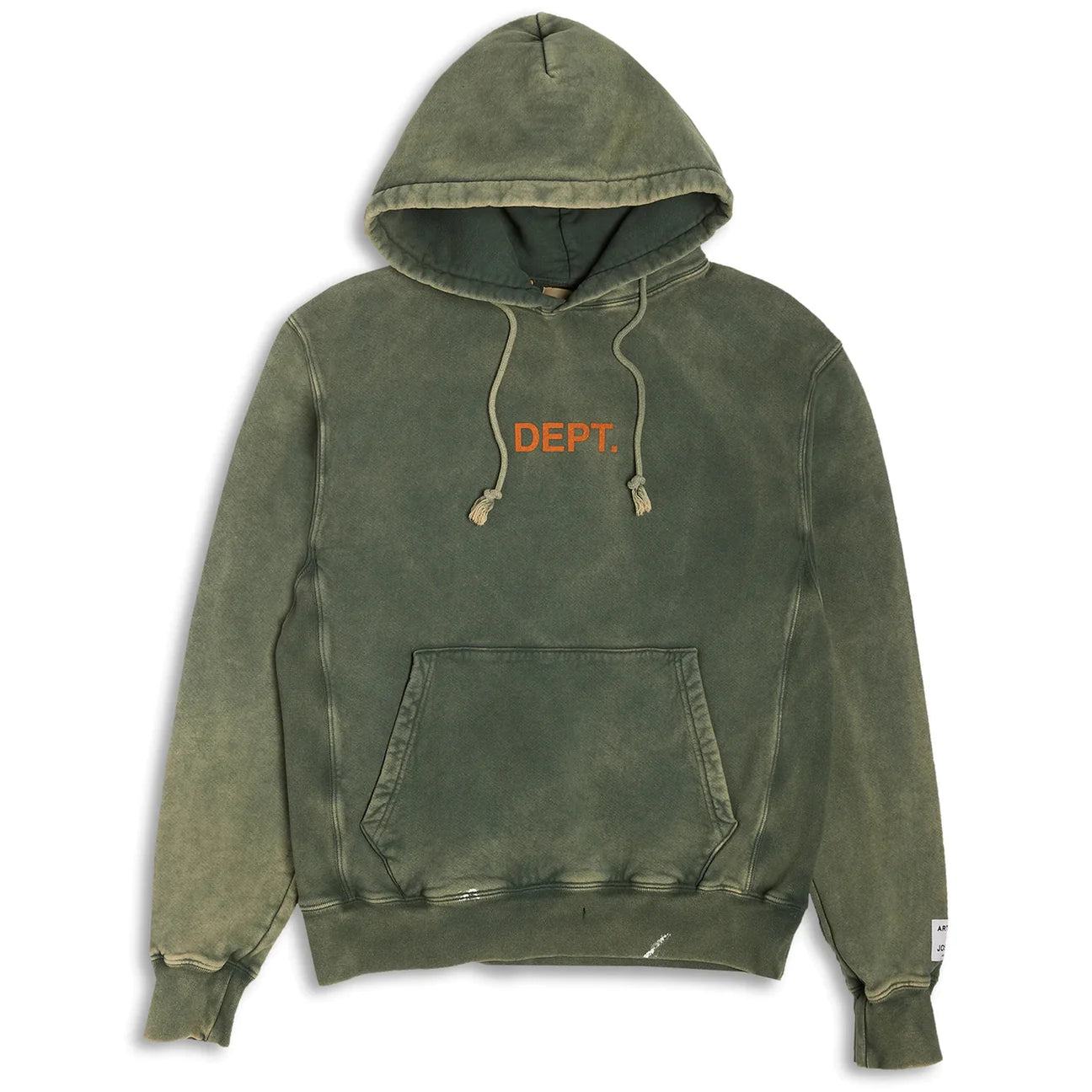 Center Logo Hoodie Forest Green