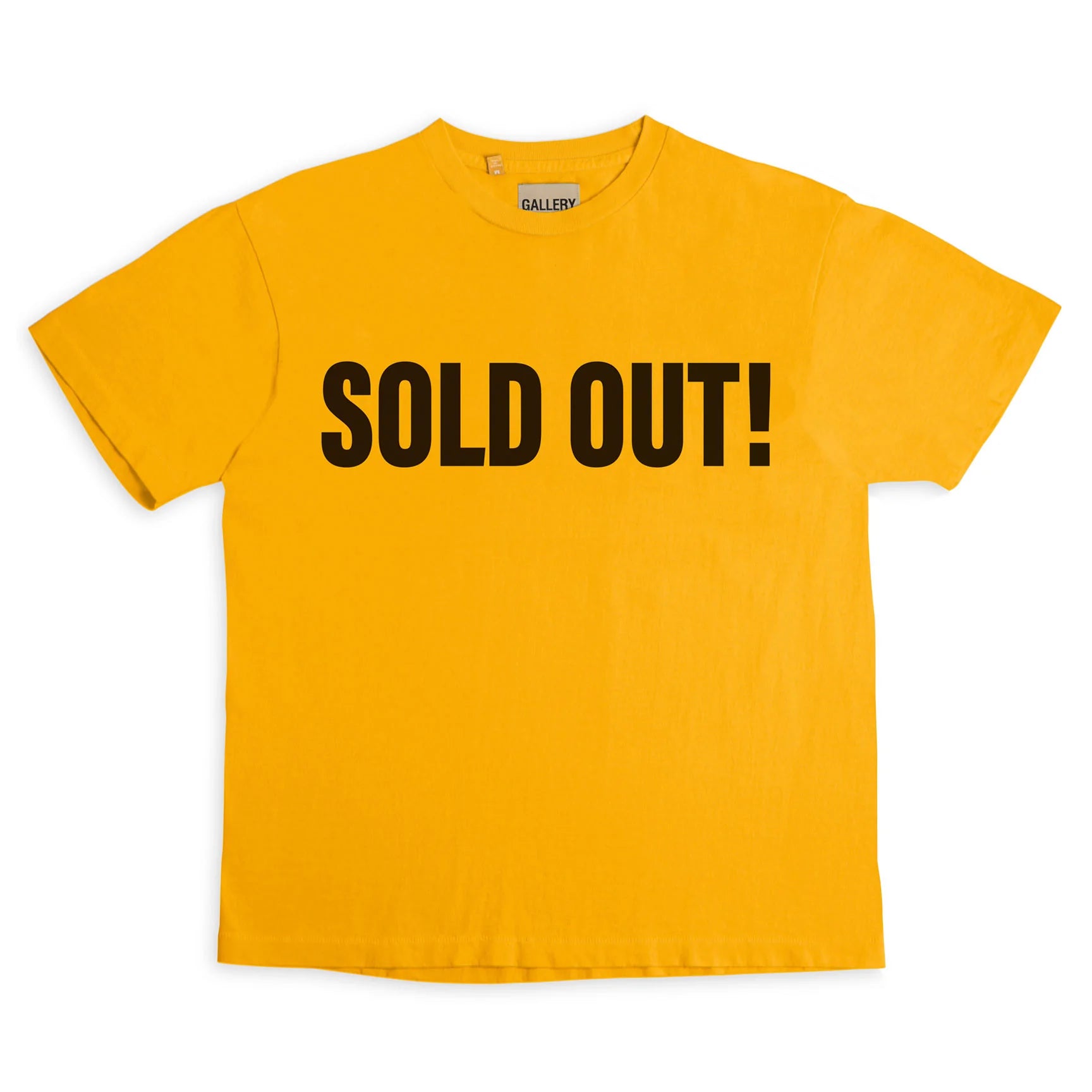 Sold Out Tee Yellow